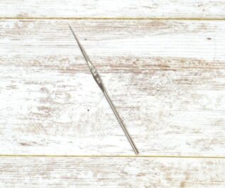 Крючок для вязания, d = 0,6 мм, 12 см