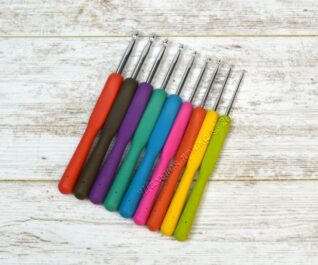 Набор крючков для вязания, d = 2-6 мм, 14 см, 9 шт, цвет МИКС-2