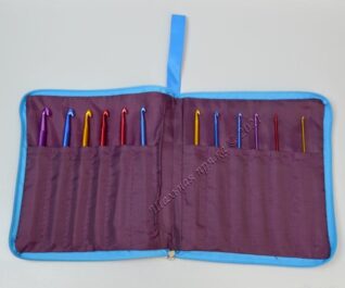 Набор крючков для вязания, d = 2-8 мм, 14,5 см, 12 шт, цвет МИКС-2