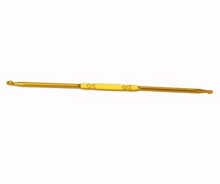Крючок для вязания, двухсторонний, d = 2/3 мм, 13,5 см, Art 744675-1