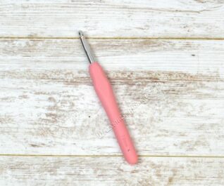Крючок алюминиевый Maxwell Colors с резиновой ручкой арт.TB.AL-REZ14 Ø 7мм/1